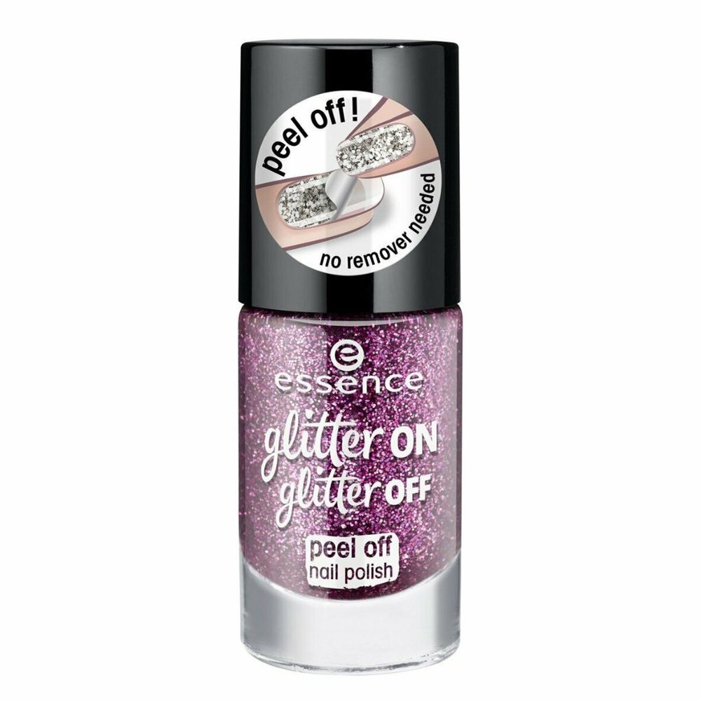 Essence Glitter On/Off Peel Off Nail Polish #3